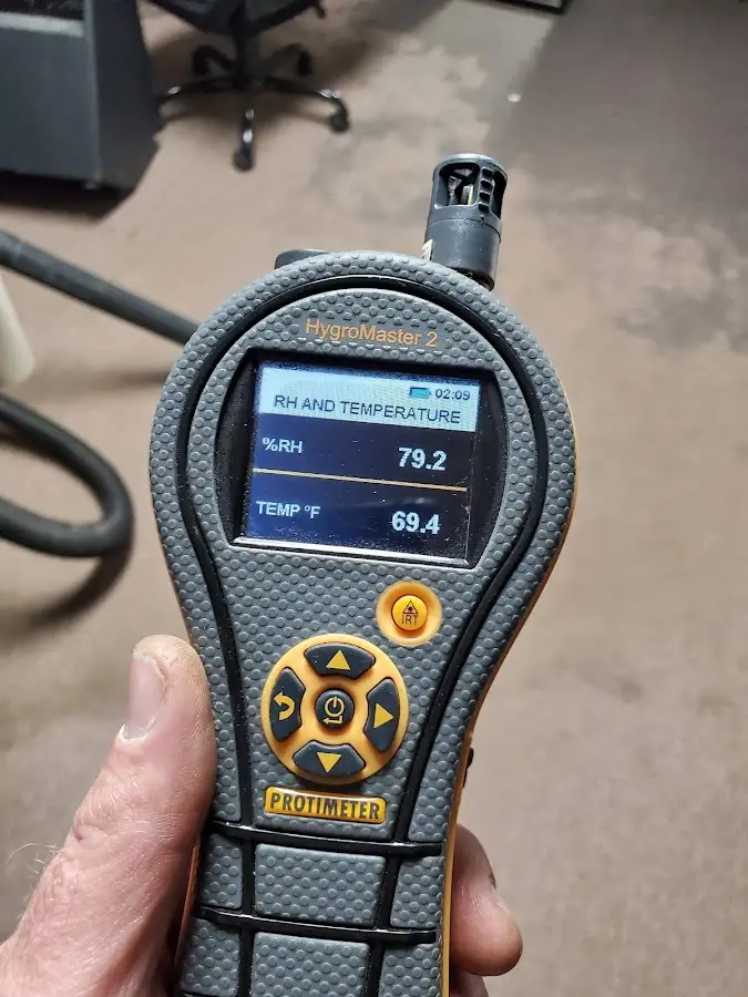 Moisture meter humidity assessment for Fire & Smoke Damage Restoration in Branson